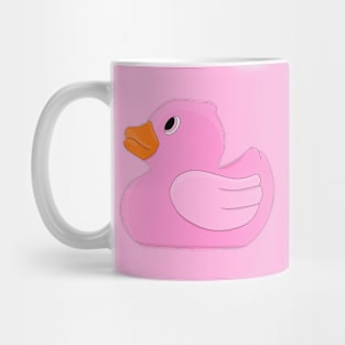 Pink Rubber duck Mug